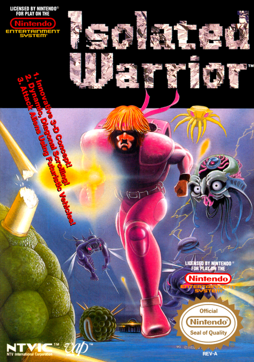 Isolated Warrior (USA) box art